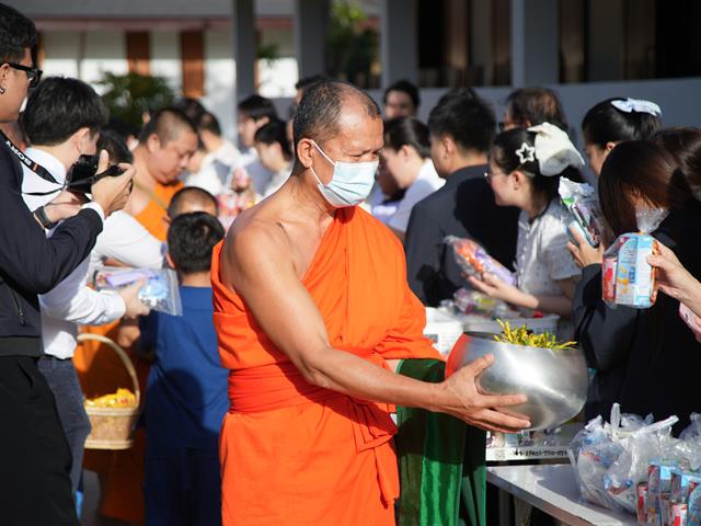 ม.พะเยา ร่วมพิธีเจริญพระพุทธมนต์และสืบพระชะตาหลวง เนื่องในโอกาสทรงเจริญพระชนมายุครบ 99 พรรษา สมเด็จพระสังฆราช