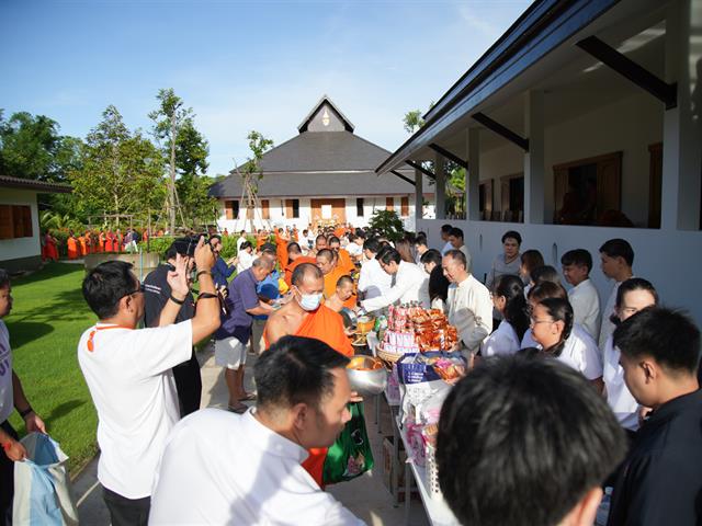 ม.พะเยา ร่วมพิธีเจริญพระพุทธมนต์และสืบพระชะตาหลวง เนื่องในโอกาสทรงเจริญพระชนมายุครบ 99 พรรษา สมเด็จพระสังฆราช