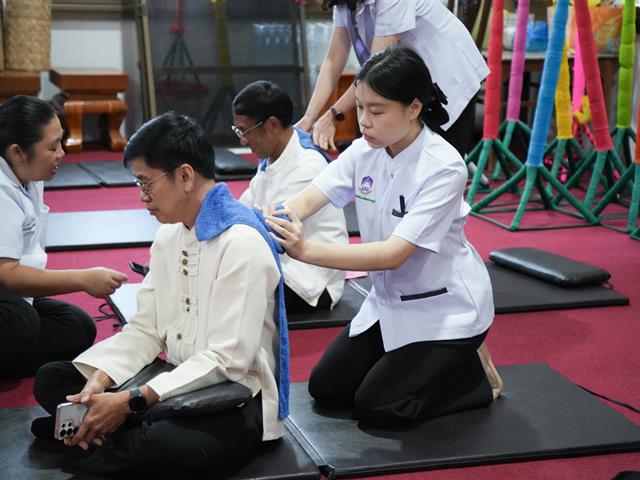 ม.พะเยา ร่วมพิธีเจริญพระพุทธมนต์และสืบพระชะตาหลวง เนื่องในโอกาสทรงเจริญพระชนมายุครบ 99 พรรษา สมเด็จพระสังฆราช