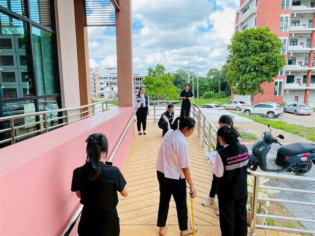 คณะทันตแพทยศาสตร์ มหาวิทยาลัยพะเยา ร่วมกับหน่วยวิจัยและออกแบบเพื่อคนทั้งมวล มหาวิทยาลัยธรรมศาสตร์ ตรวจติดตามการจัดสิ่งอำนวยความสะดวกสำหรับคนพิการและทุกคนในสังคม ประจำปี 2569