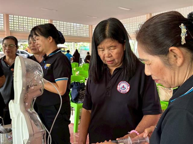 คณะพยาบาลศาสตร์ มหาวิทยาลัยพะเยา จัดโครงการอบรมหลักสูตรฟื้นฟูผู้ดูแลผู้สูงอายุ (Caregiver)