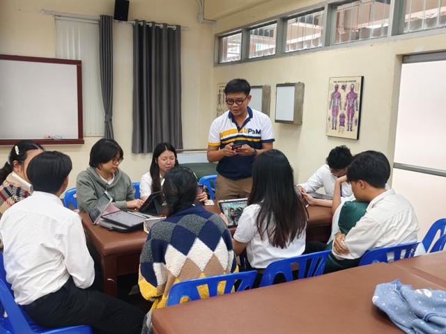 โครงการ21th century skills สำหรับนิสิต กิจกรรมที่ 2 การใช้ภาษาอังกฤษเพื่อนำเสนอบทความทางวิชาการอย่างมีประสิทธิภาพ