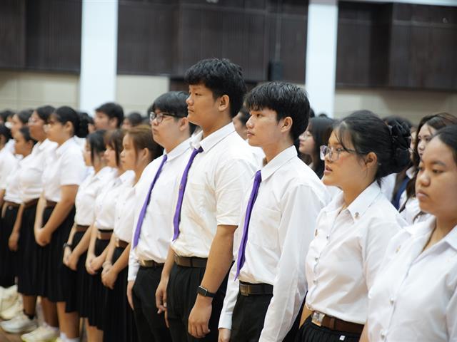 ม.พะเยา จัดพิธีไหว้ครู ประจำปีการศึกษา 2569  พร้อมมอบเกียรติบัตร “วันเกียรติยศ” เชิดชูเกียรตินิสิตและบุคลากรดีเด่น