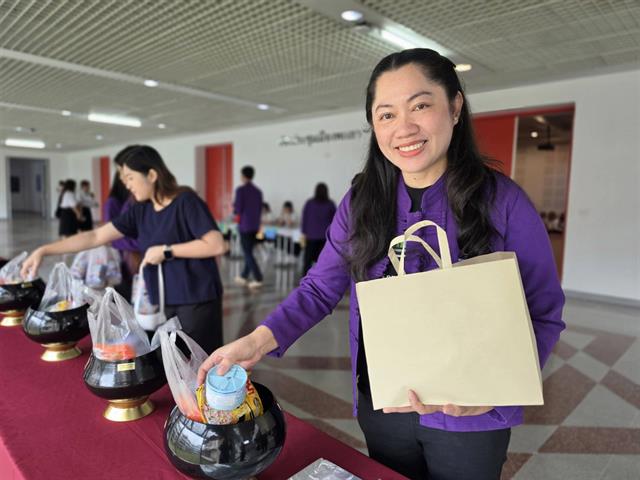 ทำบุญครบรอบ 25 ปี คณะ ICT และบายศรีสู่ขวัญ ต้อนรับนิสิตใหม่