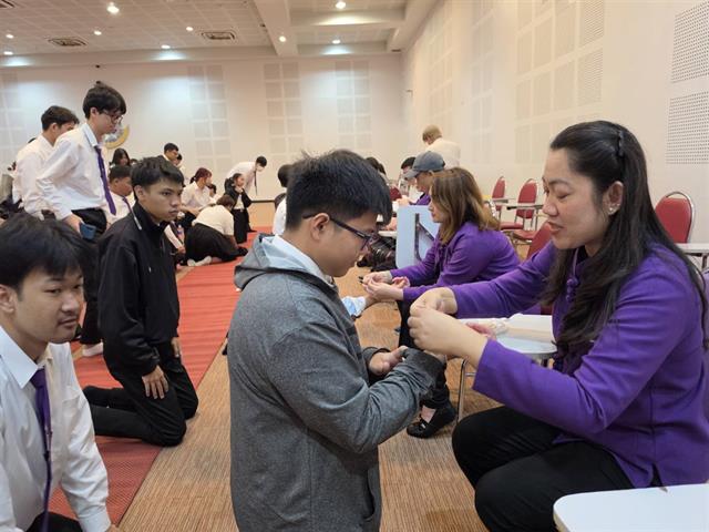 ทำบุญครบรอบ 25 ปี คณะ ICT และบายศรีสู่ขวัญ ต้อนรับนิสิตใหม่