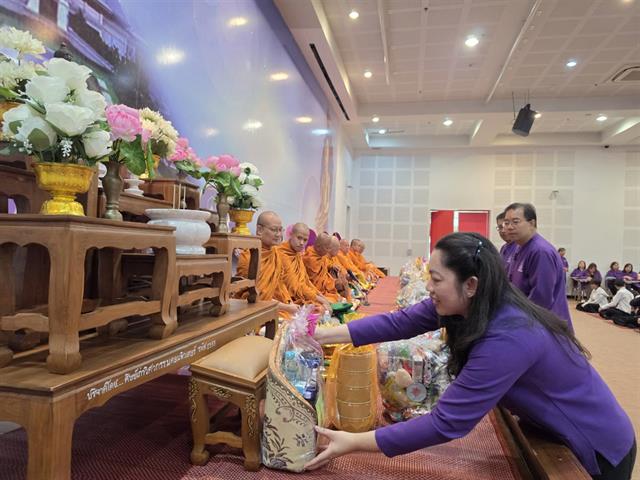 ทำบุญครบรอบ 25 ปี คณะ ICT และบายศรีสู่ขวัญ ต้อนรับนิสิตใหม่
