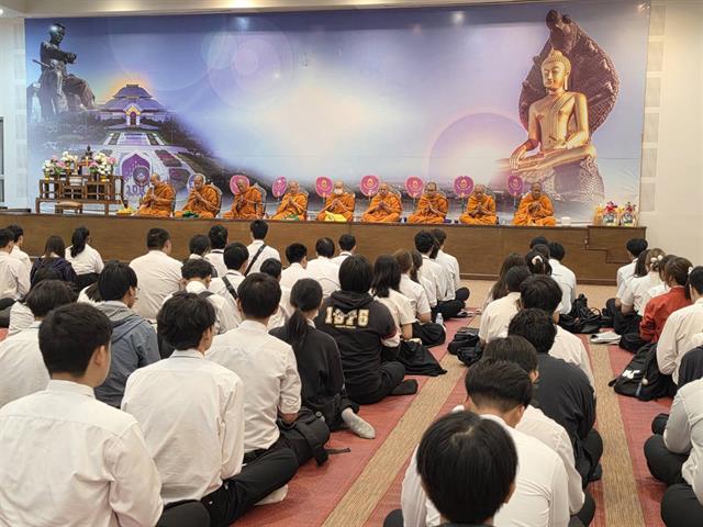 ทำบุญครบรอบ 25 ปี คณะ ICT และบายศรีสู่ขวัญ ต้อนรับนิสิตใหม่