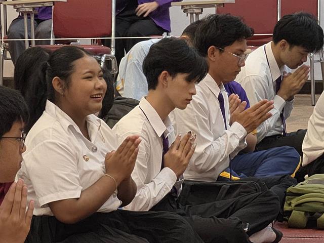 ทำบุญครบรอบ 25 ปี คณะ ICT และบายศรีสู่ขวัญ ต้อนรับนิสิตใหม่