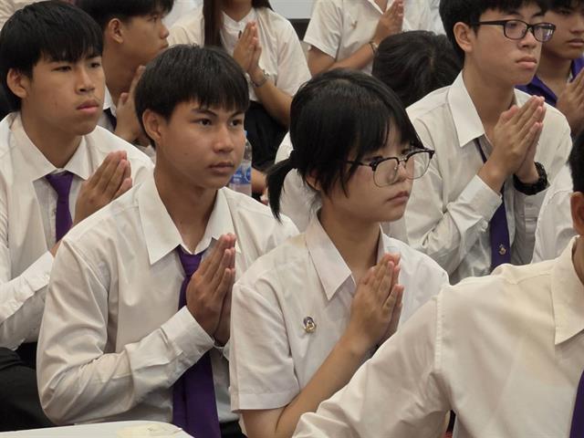 ทำบุญครบรอบ 25 ปี คณะ ICT และบายศรีสู่ขวัญ ต้อนรับนิสิตใหม่