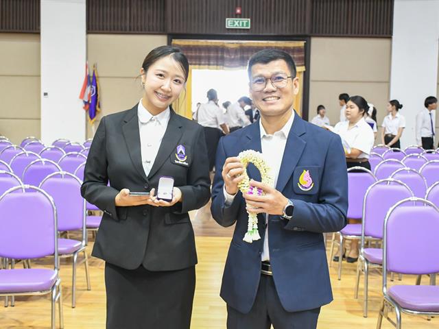 วิทยาลัยการศึกษา เข้าร่วมพิธีไหว้ครู ประจำปีการศึกษา 2569 และพิธีมอบเกียรติบัตร “วันเกียรติยศ” เชิดชูเกียรตินิสิตและบุคลากรดีเด่น