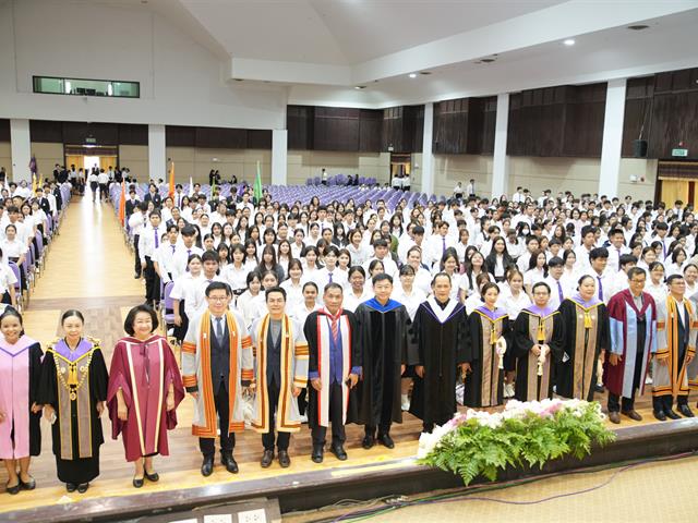 คณะทันตแพทยศาสตร์ มหาวิทยาลัยพะเยา เข้าร่วมพิธีไหว้ครู มหาวิทยาลัยพะเยา ประจำปีการศึกษา 2569