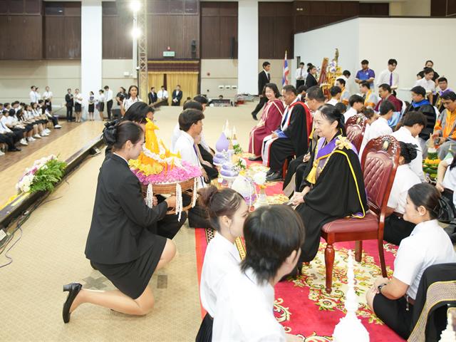 คณะทันตแพทยศาสตร์ มหาวิทยาลัยพะเยา เข้าร่วมพิธีไหว้ครู มหาวิทยาลัยพะเยา ประจำปีการศึกษา 2569