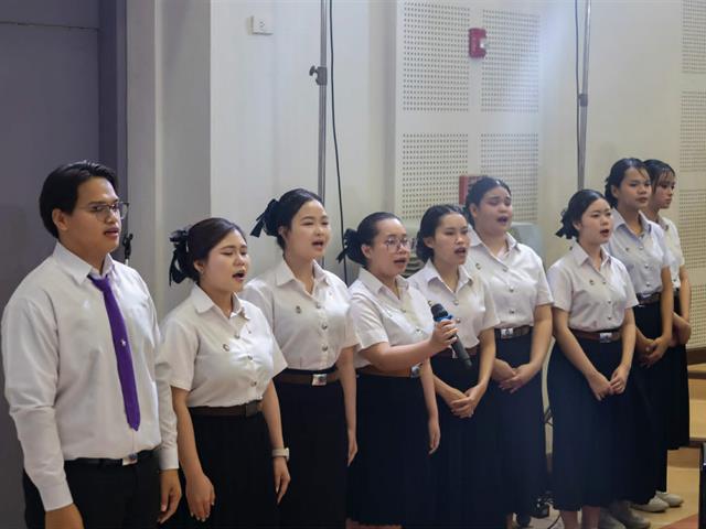 คณะศิลปศาสตร์จัดพิธีไหว้ครู “กราบคุรุปูจา ครูบาอาจารย์เจ้า” ประจำปีการศึกษา 2569