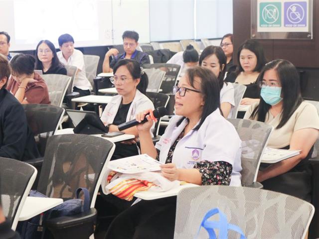 กิจกรรมแลกเปลี่ยนเรียนรู้ การดูแลนิสิตด้านสุขภาพจิตสำหรับอาจารย์ที่ปรึกษา