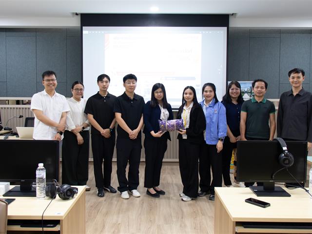 สาขาวิชาภาษาจีน คณะศิลปศาสตร์ จัดกิจกรรมประชาสัมพันธ์สถานที่ฝึกประสบการณ์วิชาชีพและสหกิจศึกษา ประจำปีการศึกษา 2569