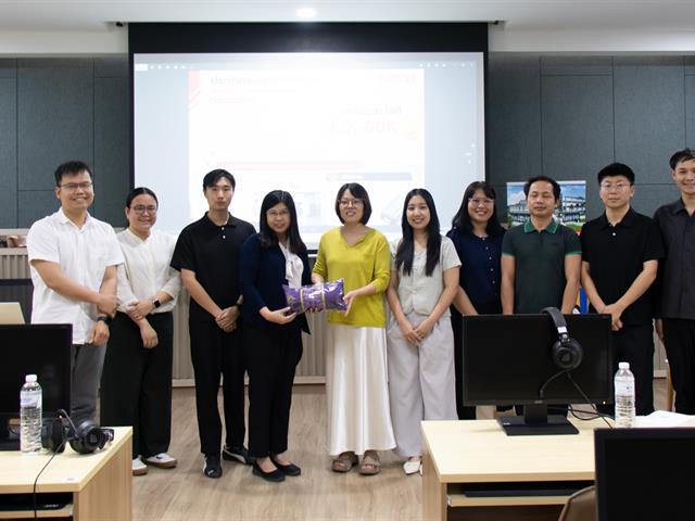 สาขาวิชาภาษาจีน คณะศิลปศาสตร์ จัดกิจกรรมประชาสัมพันธ์สถานที่ฝึกประสบการณ์วิชาชีพและสหกิจศึกษา ประจำปีการศึกษา 2569