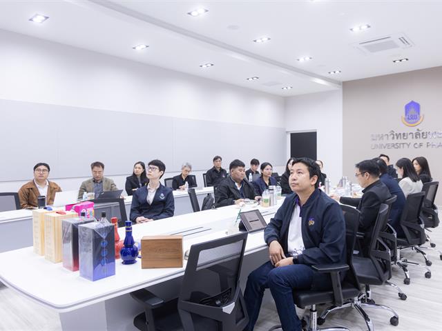 ม.พะเยา ให้การต้อนรับ หน่วยบริหารและจัดการทุนด้านการเพิ่มความสามารถในการแข่งขันของประเทศ (บพข.) ในโอกาสติดตามและขับเคลื่อนโครงการวิจัย