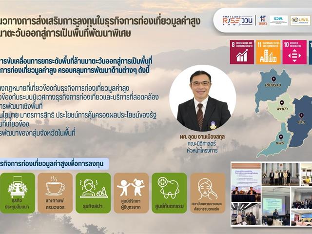 ม.พะเยา ให้การต้อนรับ หน่วยบริหารและจัดการทุนด้านการเพิ่มความสามารถในการแข่งขันของประเทศ (บพข.) ในโอกาสติดตามและขับเคลื่อนโครงการวิจัย