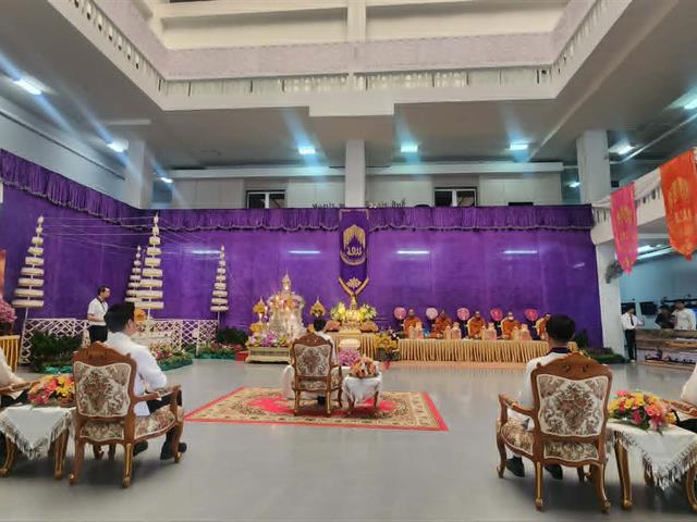 พิธีตักน้ำและเจริญพระพุทธมนต์น้ำสรงองค์พระธาตุจอมทอง เนื่องในประเพณีแห่ผ้าห่มพระธาตจอมทอง มหาวิทยาลัยพะเยา ประจำปี ๒๕๖๙