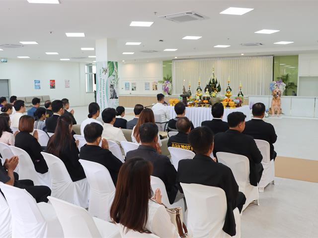คณะกรรมการธรรมาภิบาลจังหวัดพะเยา (ก.ธ.จ. พะเยา) เยี่ยมติดตามโครงการอาคารการเรียนรู้และอนุรักษ์นกยูงไทย พร้อมร่วมพิธีเปิดคลินิกรักษาสัตว์ มหาวิทยาลัยพะเยา