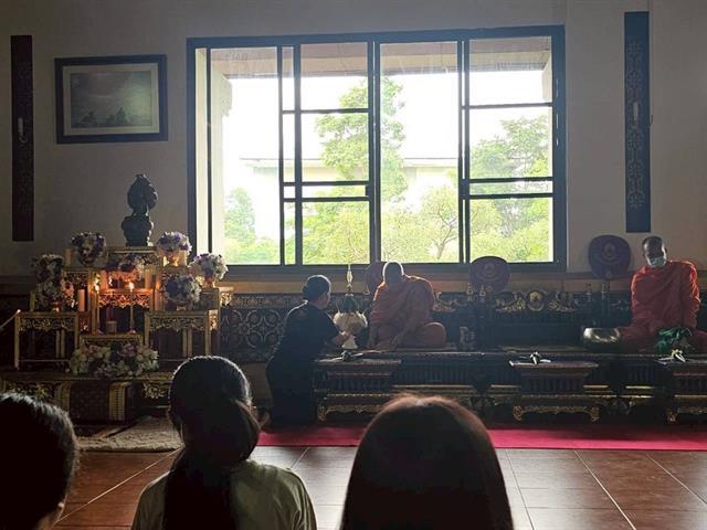 วิทยาเขตเชียงราย ร่วมพิธีถวายเครื่องสักการะบูชาองค์สมเด็จพระนเรศวรมหาราช