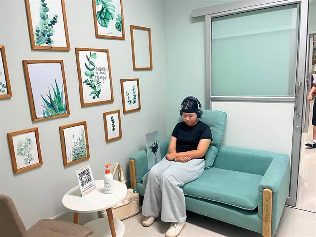 กิจกรรม Bio Feedback จุด Check in ที่ 5 โครงการ 16 ปี มหาวิทยาลัยพะเยา