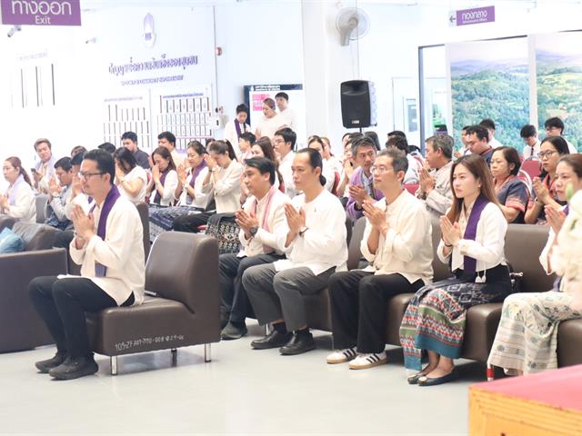คณะวิศวกรรมศาสตร์ ร่วมพิธีสมโภชเทียนพรรษาและรับมอบต้นเทียนพรรษา สืบสานประเพณีอันดีงามเนื่องในเทศกาลเข้าพรรษา