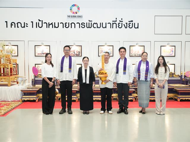 คณะวิศวกรรมศาสตร์ ร่วมพิธีสมโภชเทียนพรรษาและรับมอบต้นเทียนพรรษา สืบสานประเพณีอันดีงามเนื่องในเทศกาลเข้าพรรษา