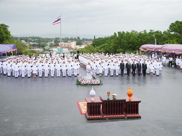 คณะทันตแพทยศาสตร์ มหาวิทยาลัยพะเยา ร่วมพิธีบวงสรวงและบำเพ็ญกุศลอุทิศถวายสมเด็จพระนเรศวรมหาราช เนื่องในโอกาสวันสถาปนามหาวิทยาลัยพะเยา ครบรอบ 16 ปี
