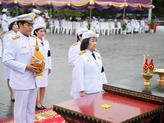 คณะทันตแพทยศาสตร์ มหาวิทยาลัยพะเยา ร่วมพิธีบวงสรวงและบำเพ็ญกุศลอุทิศถวายสมเด็จพระนเรศวรมหาราช เนื่องในโอกาสวันสถาปนามหาวิทยาลัยพะเยา ครบรอบ 16 ปี