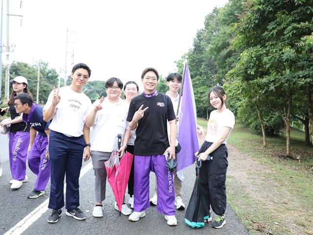 คณะทันตแพทยศาสตร์ มหาวิทยาลัยพะเยา ร่วมกิจกรรมประเพณีเดินเข้ามหาวิทยาลัยพะเยา ประจำปีการศึกษา 2569 