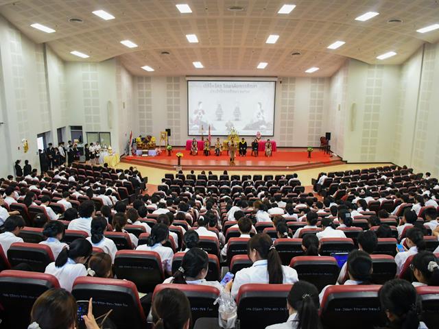 วิทยาลัยการศึกษา ดำเนินกิจกรรมไหว้ครูและสืบสานอัตลักษณ์นิสิตวิทยาลัยการศึกษา “ร้อยดวงใจศิษย์วันทา วิทยาลัยการศึกษา บูชาครู”