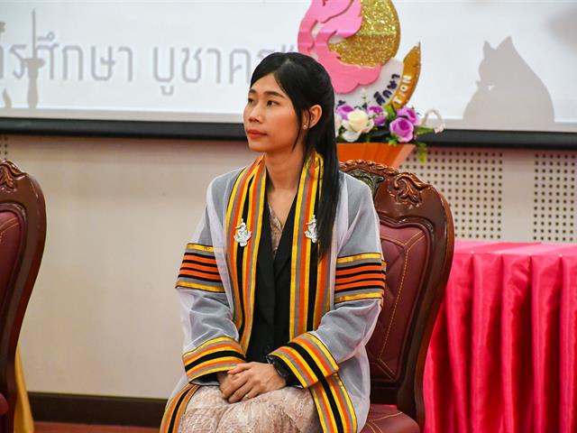 วิทยาลัยการศึกษา ดำเนินกิจกรรมไหว้ครูและสืบสานอัตลักษณ์นิสิตวิทยาลัยการศึกษา “ร้อยดวงใจศิษย์วันทา วิทยาลัยการศึกษา บูชาครู”