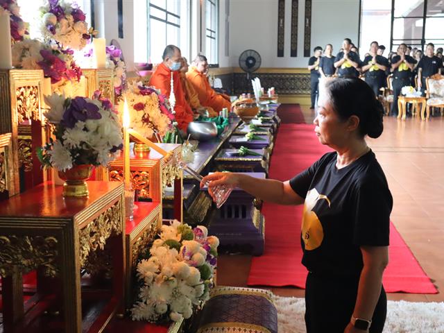 คณะวิศวกรรมศาสตร์ ร่วมทำบุญตักบาตร ฉลองครบรอบ 16 ปีมหาวิทยาลัย ต้อนรับนิสิตใหม่สู่รั้ว ม.พะเยา
