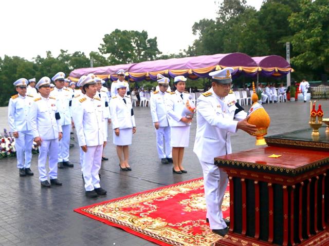 คณะสาธารณสุขศาสตร์ ร่วมพิธีถวายราชสักการะพระบรมราชานุสาวรีย์สมเด็จพระนเรศวรมหาราช