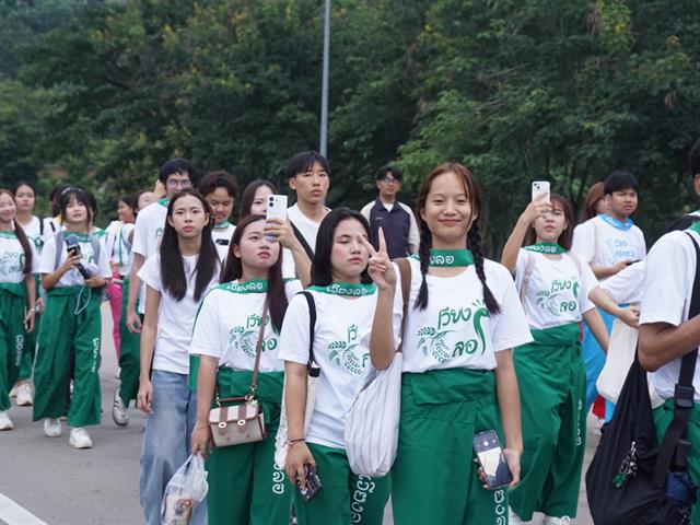 คณะวิศวกรรมศาสตร์ ร่วมสืบสานประเพณีเดินเข้ามหาวิทยาลัย ประจำปีการศึกษา 2569
