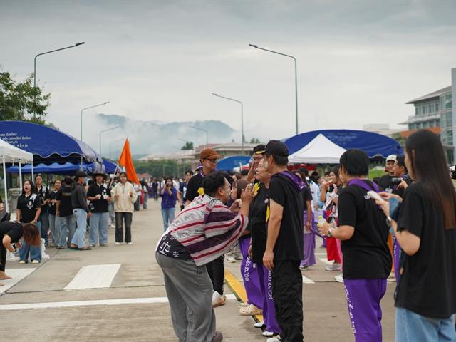 คณะวิศวกรรมศาสตร์ ร่วมสืบสานประเพณีเดินเข้ามหาวิทยาลัย ประจำปีการศึกษา 2569