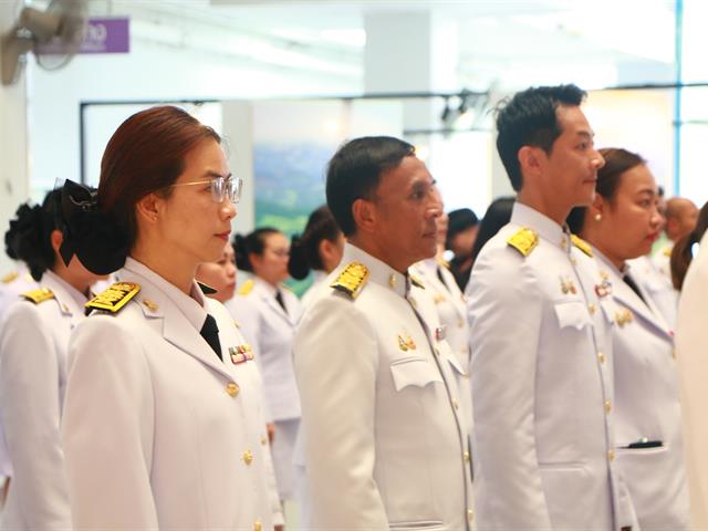 คณะสาธารณสุขศาสตร์ มหาวิทยาลัยพะเยา ร่วมพิธีลงนามถวายพระพรชัยมงคล เนื่องในโอกาสวันเฉลิมพระชนมพรรษา พระบาทสมเด็จพระเจ้าอยู่หัว
