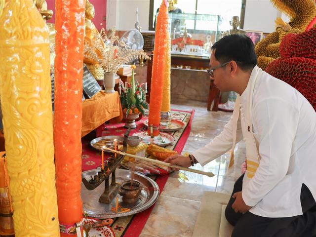 กองแผนงาน สืบสานคุณค่าพุทธประเพณี เสริมสร้างคุณธรรม หล่อหลอมวัฒนธรรมองค์กรแห่งธรรมาภิบาล