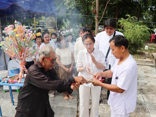 กองแผนงาน สืบสานคุณค่าพุทธประเพณี เสริมสร้างคุณธรรม หล่อหลอมวัฒนธรรมองค์กรแห่งธรรมาภิบาล