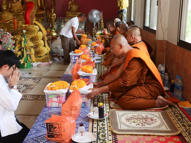 กองแผนงาน สืบสานคุณค่าพุทธประเพณี เสริมสร้างคุณธรรม หล่อหลอมวัฒนธรรมองค์กรแห่งธรรมาภิบาล