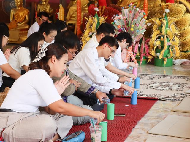 กองแผนงาน สืบสานคุณค่าพุทธประเพณี เสริมสร้างคุณธรรม หล่อหลอมวัฒนธรรมองค์กรแห่งธรรมาภิบาล