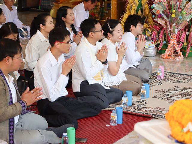 กองแผนงาน สืบสานคุณค่าพุทธประเพณี เสริมสร้างคุณธรรม หล่อหลอมวัฒนธรรมองค์กรแห่งธรรมาภิบาล