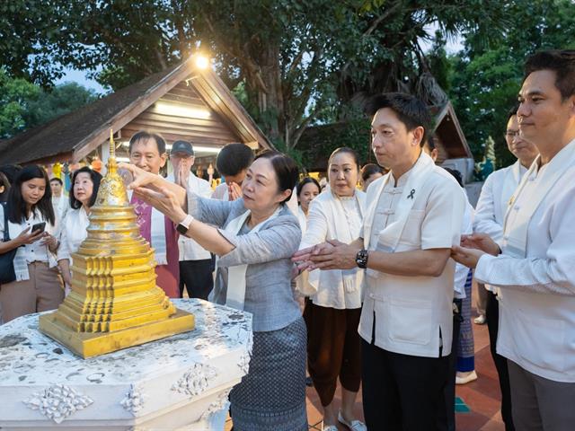 คณะศิลปศาสตร์ ร่วมจัดโครงการ “ประเพณีแห่ผ้าห่มพระธาตุจอมทอง ครั้งที่ 11”