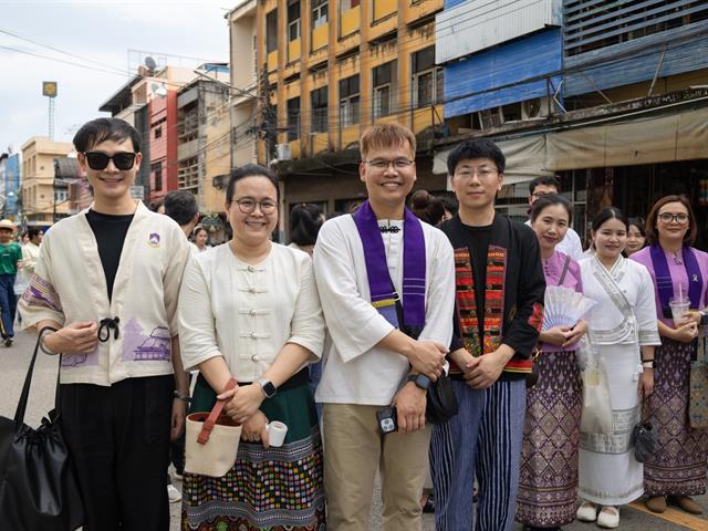 คณะศิลปศาสตร์ ร่วมจัดโครงการ “ประเพณีแห่ผ้าห่มพระธาตุจอมทอง ครั้งที่ 11”