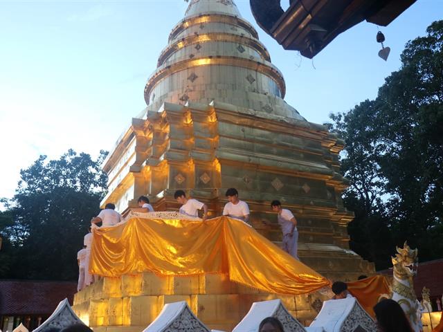 คณะศิลปศาสตร์ ร่วมจัดโครงการ “ประเพณีแห่ผ้าห่มพระธาตุจอมทอง ครั้งที่ 11”