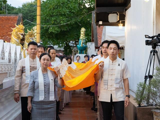 คณะศิลปศาสตร์ ร่วมจัดโครงการ “ประเพณีแห่ผ้าห่มพระธาตุจอมทอง ครั้งที่ 11”