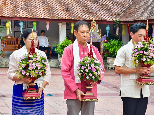 วิทยาลัยการศึกษา ร่วมสืบสานประเพณีอันทรงคุณค่า จัดโครงการ “ประเพณีแห่ผ้าห่มพระธาตุจอมทอง ครั้งที่ ๑๑” ประจำปี ๒๕๖๙