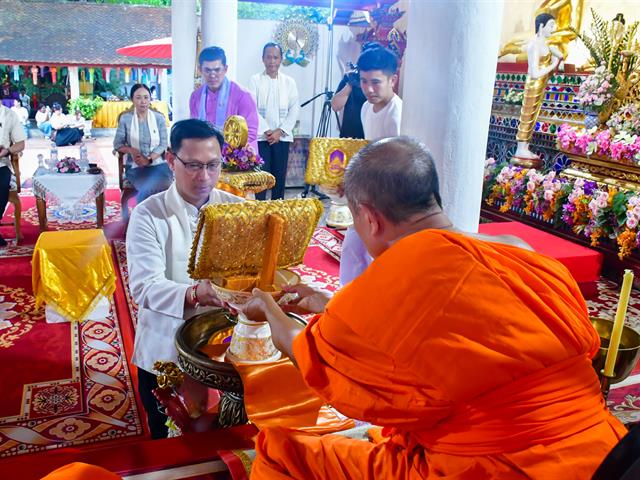 วิทยาลัยการศึกษา ร่วมสืบสานประเพณีอันทรงคุณค่า จัดโครงการ “ประเพณีแห่ผ้าห่มพระธาตุจอมทอง ครั้งที่ ๑๑” ประจำปี ๒๕๖๙