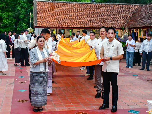 วิทยาลัยการศึกษา ร่วมสืบสานประเพณีอันทรงคุณค่า จัดโครงการ “ประเพณีแห่ผ้าห่มพระธาตุจอมทอง ครั้งที่ ๑๑” ประจำปี ๒๕๖๙